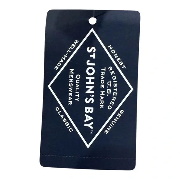 NWT St. John’s Bay Crew Neck Long Sleeve Pullover Sweater Stone Heather XL - Picture 6 of 8